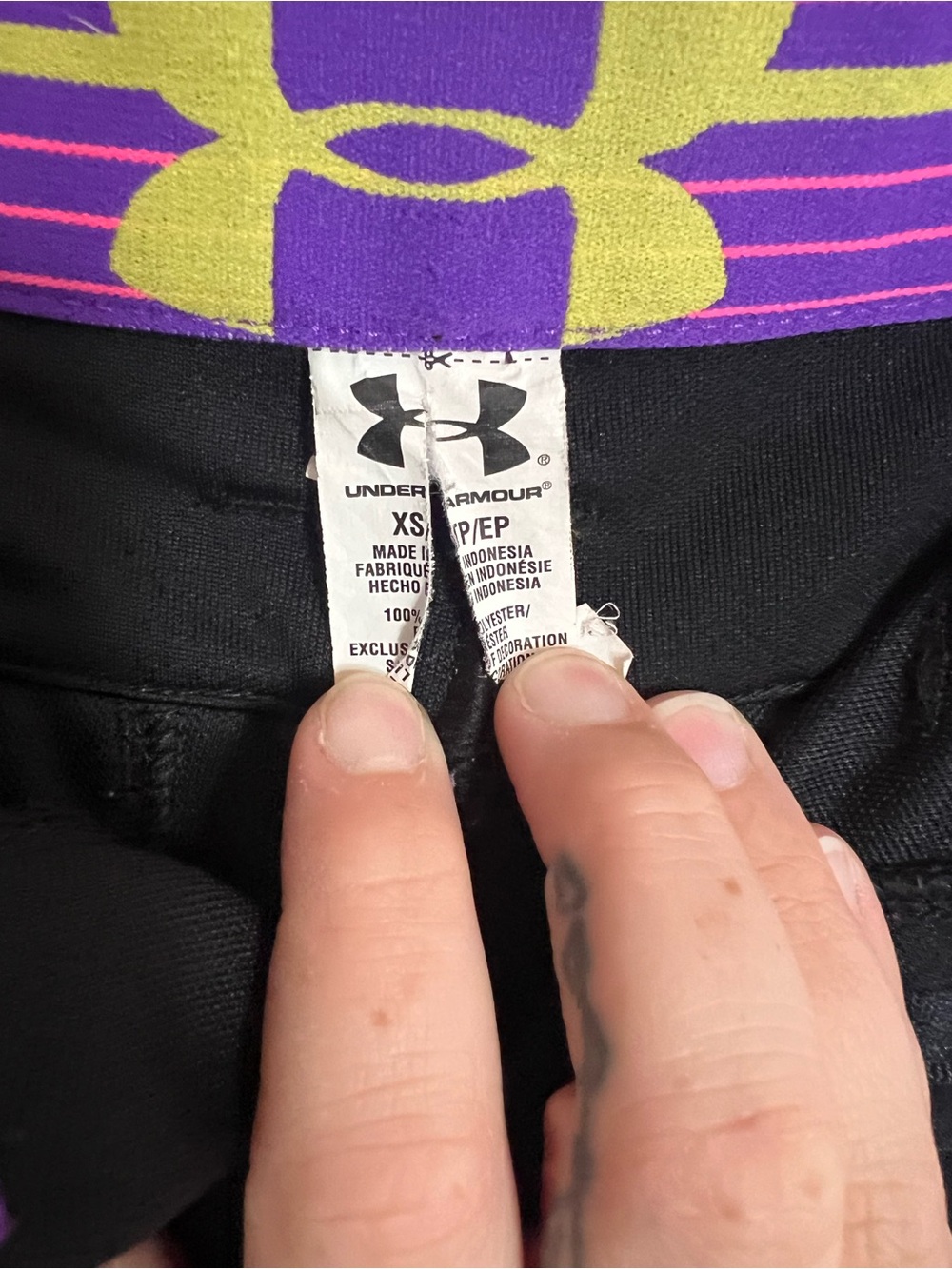 Under Armour Black Softball Pants - Picture 6 of 6
